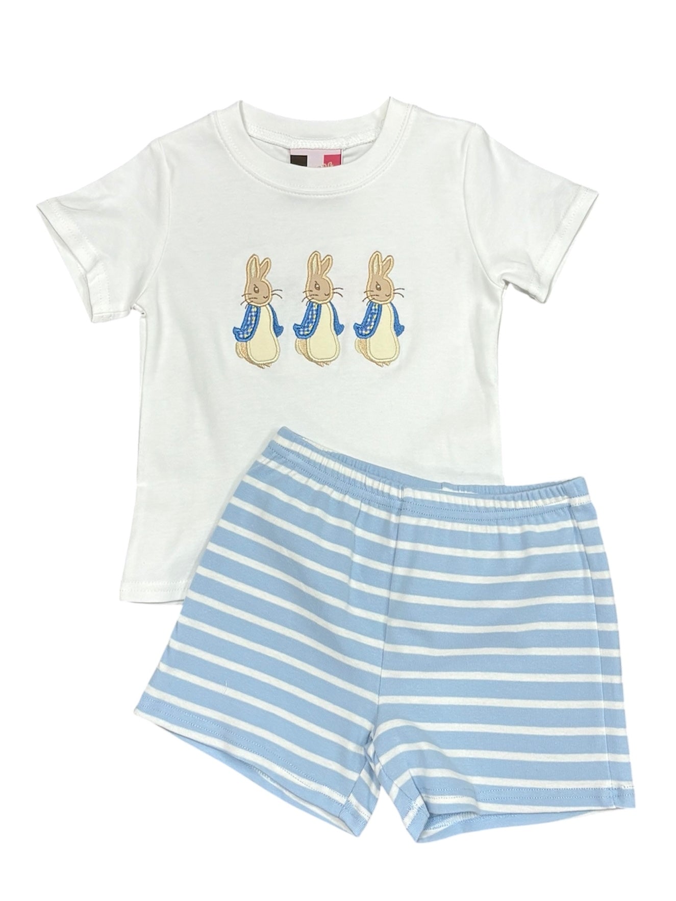 Peter Rabbit Appliqué Boy Short Set