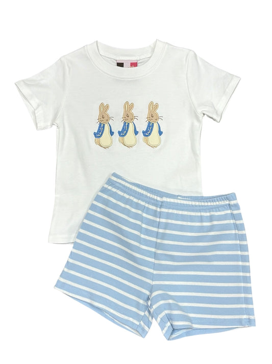 Peter Rabbit Appliqué Boy Short Set