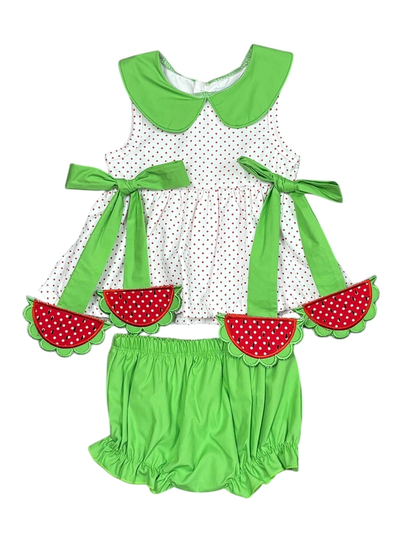 Watermelon Side Tag Bloomer Set