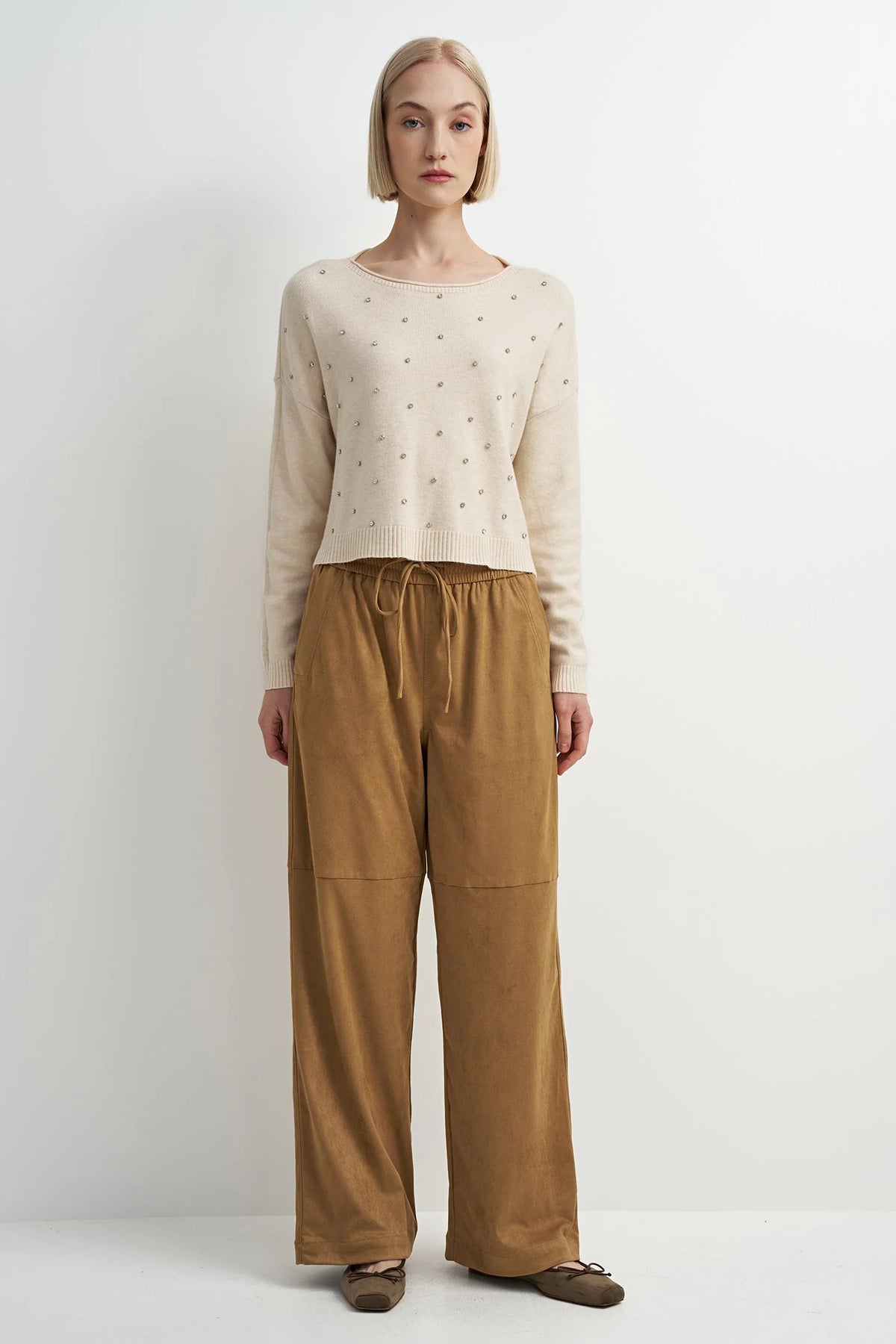 Wilfred Knit Sweater - Cream