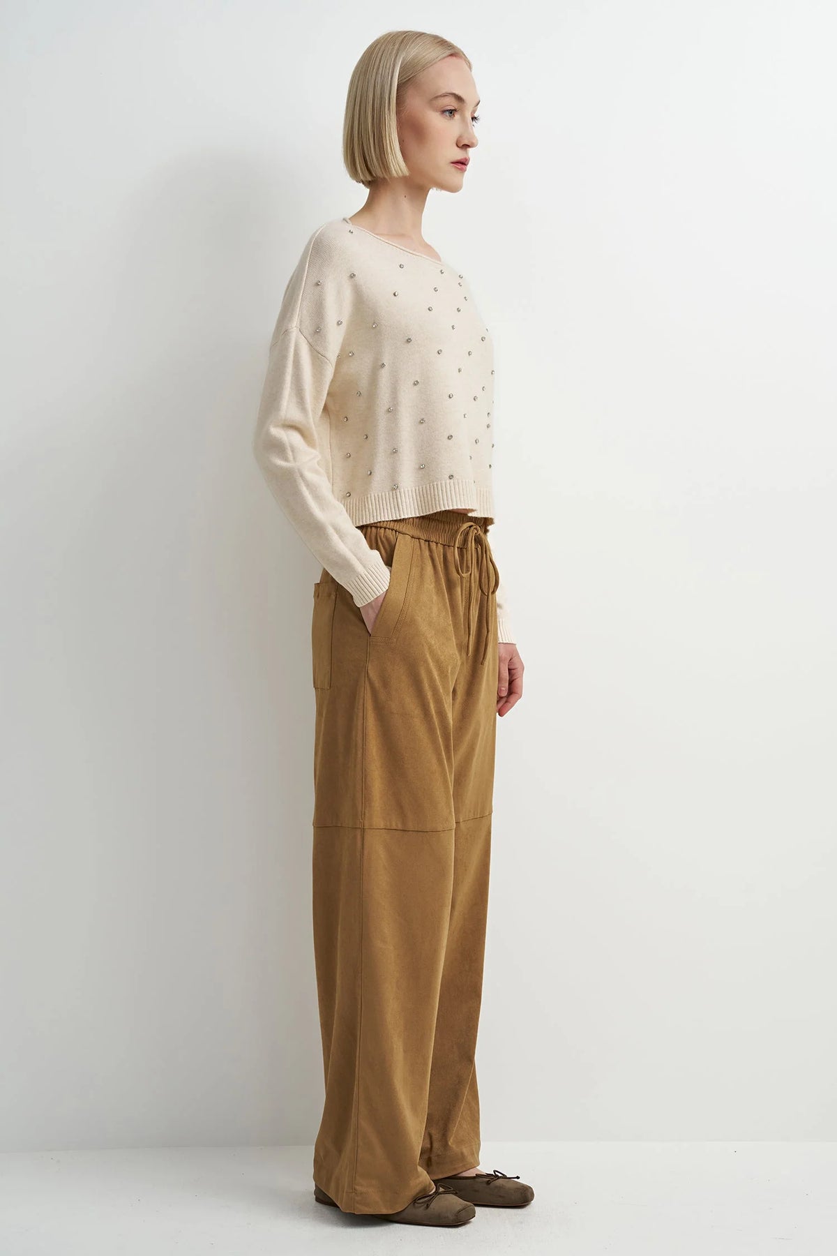 Wilfred Knit Sweater - Cream