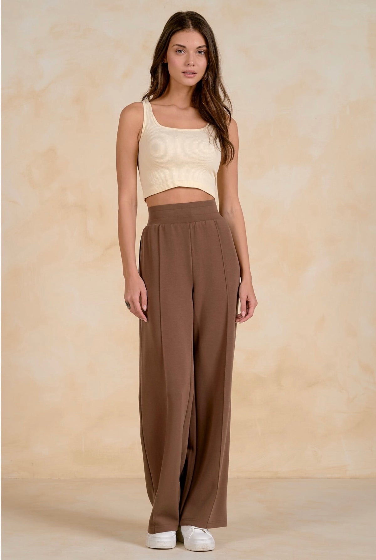 Light Brown Pull On Pant
