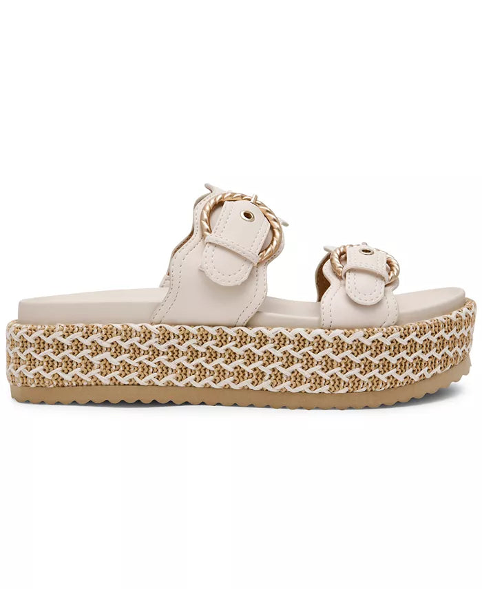 Serpent Double Band Platform Sandals