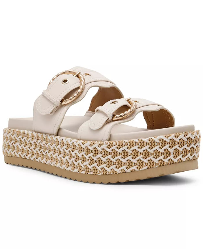 Serpent Double Band Platform Sandals