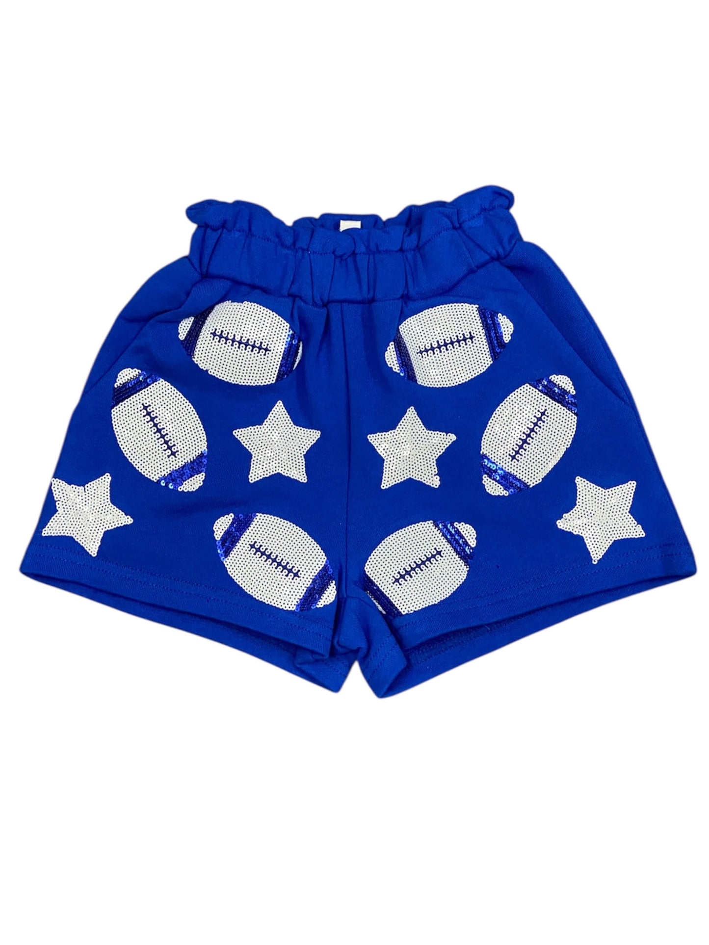 Royal Blue & White Football Set