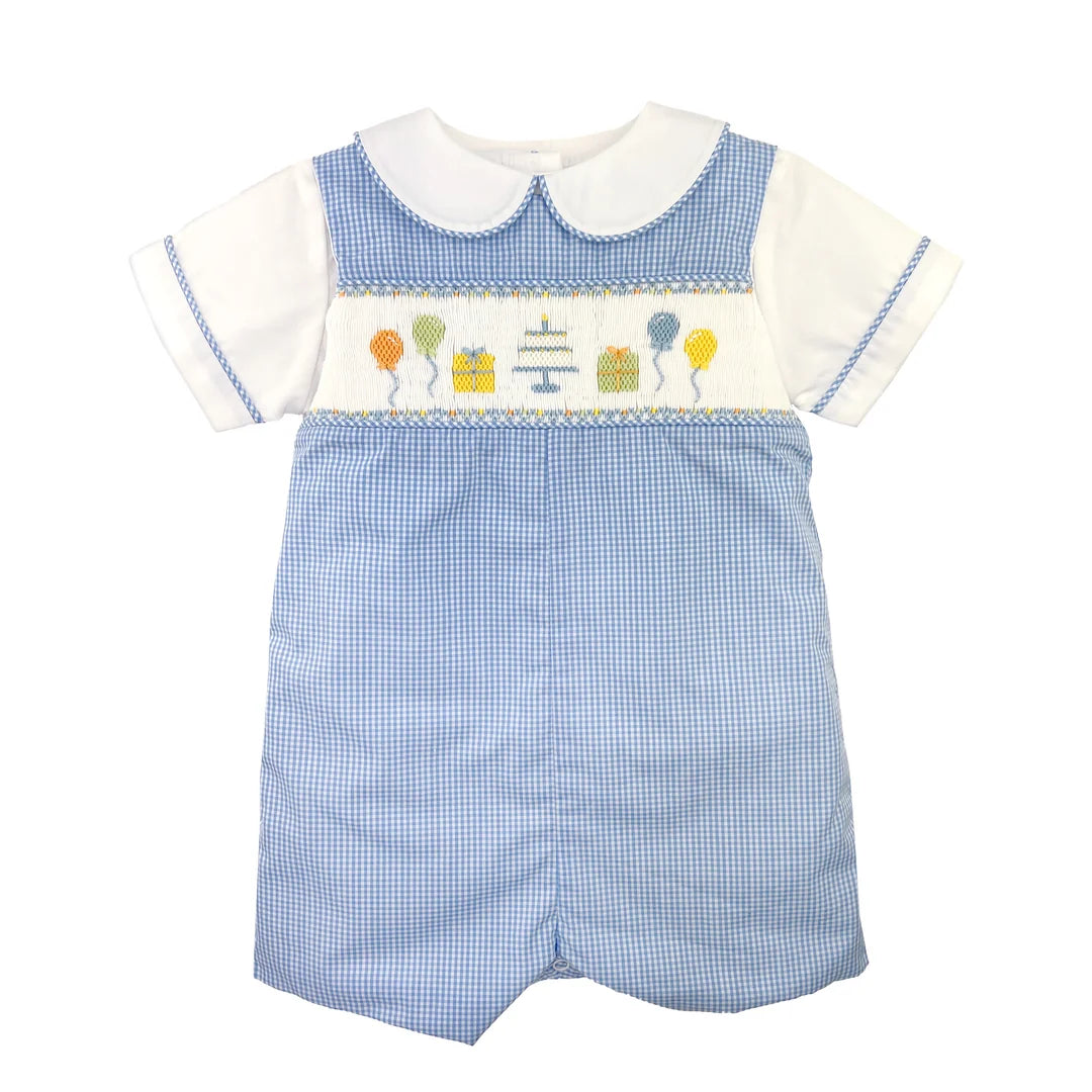 Smocked Birthday Romper