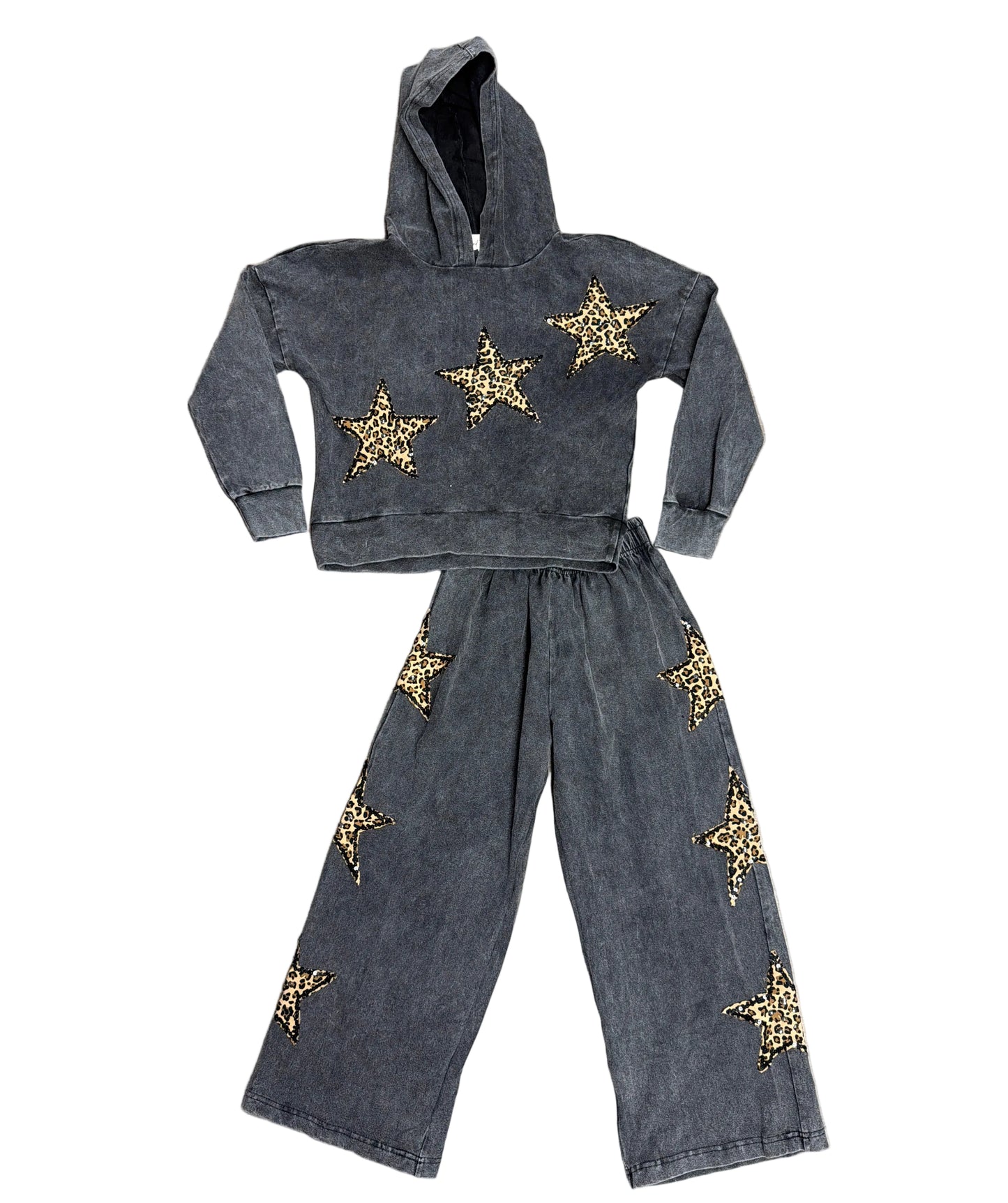 Black Sandwash Star Set