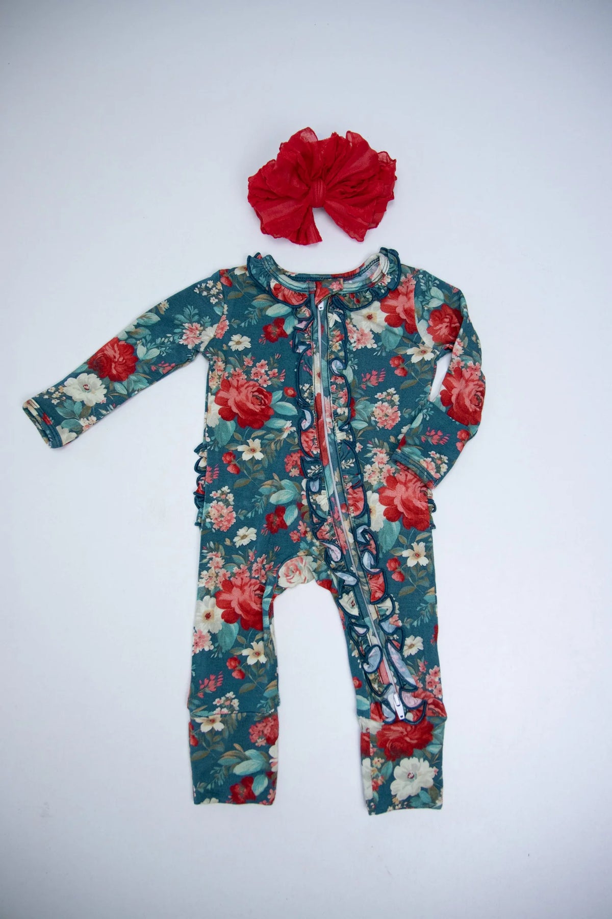 Scarlett Petal Footie