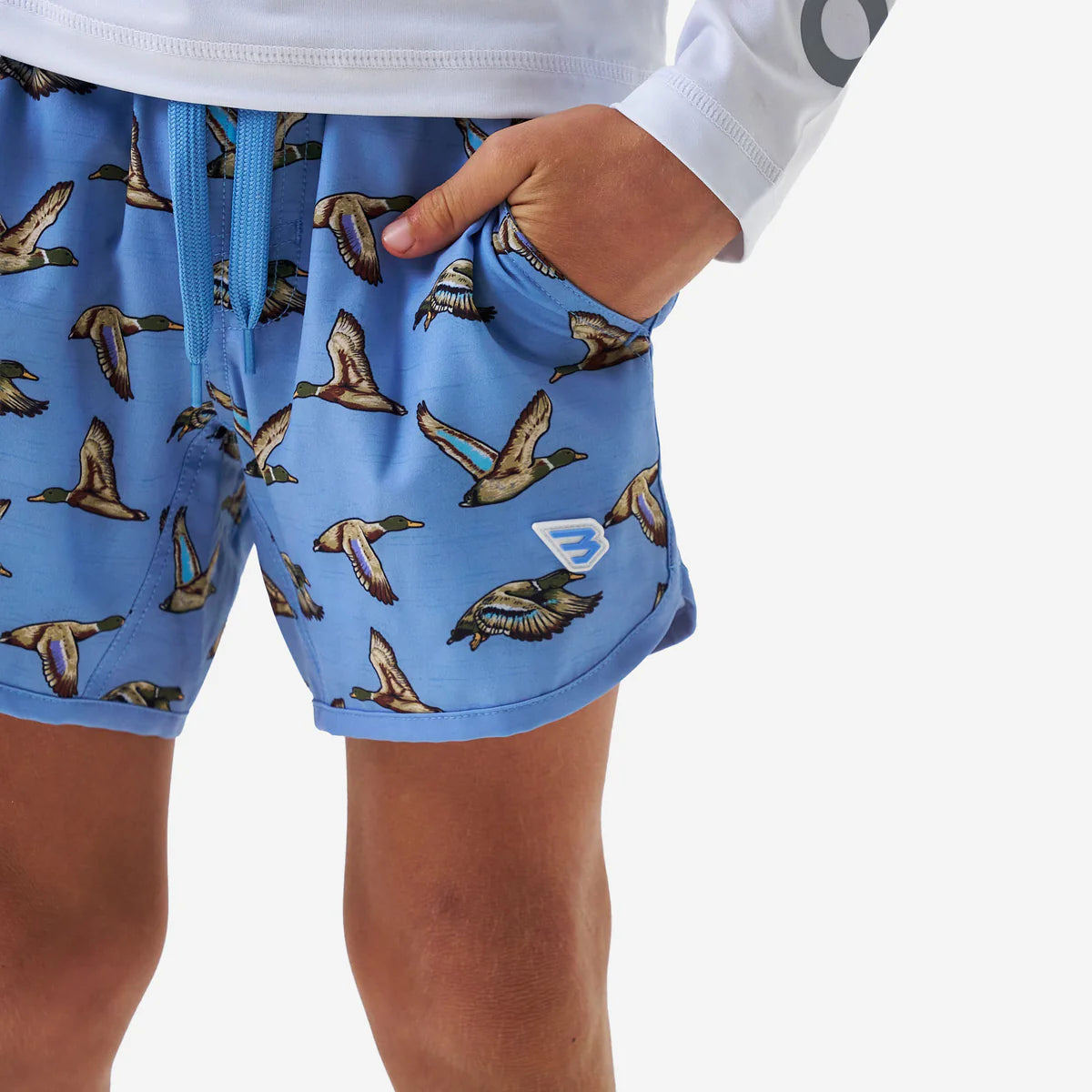Swim Trunk - Jumbo Mallards - Blue