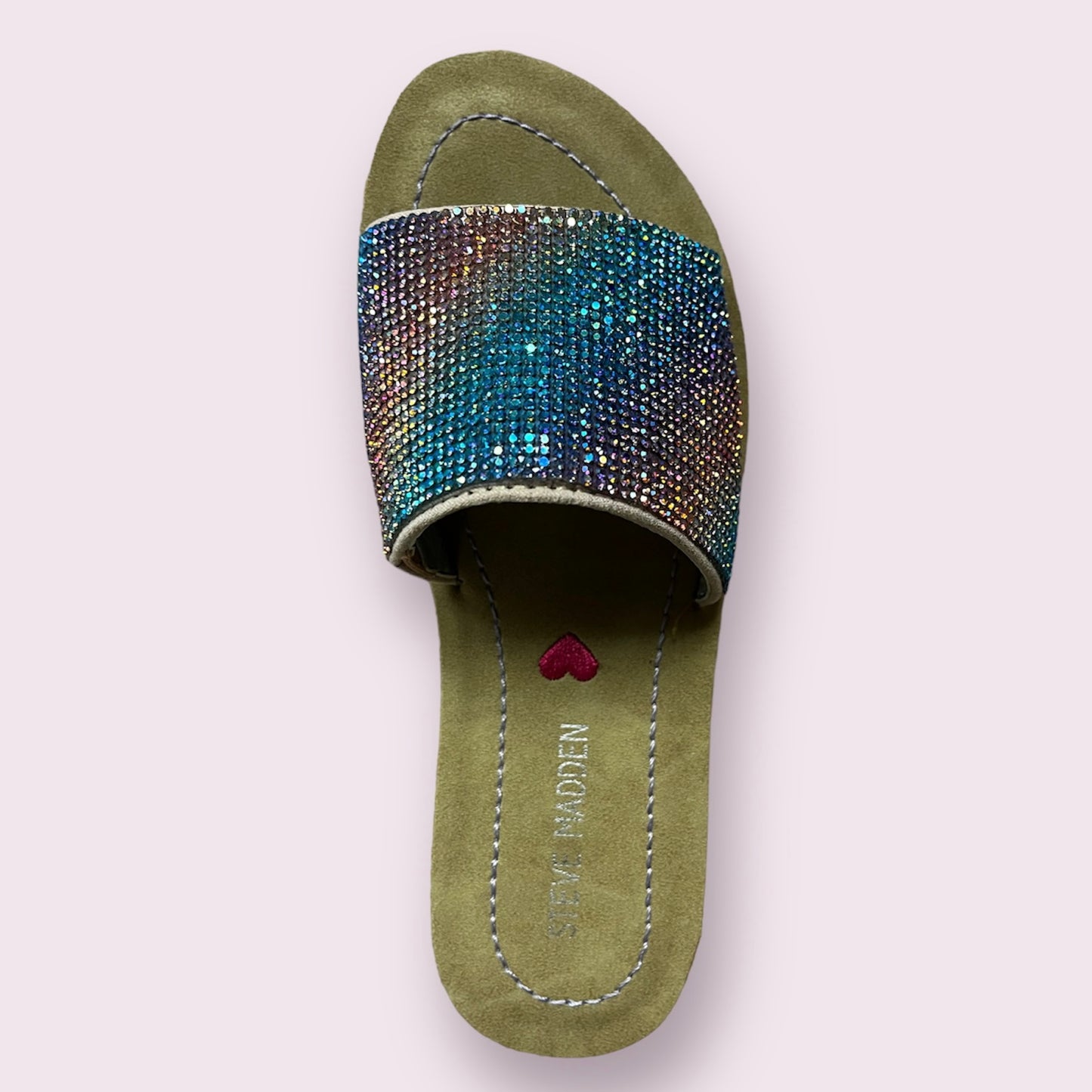 Pastel Rhinestone Slide