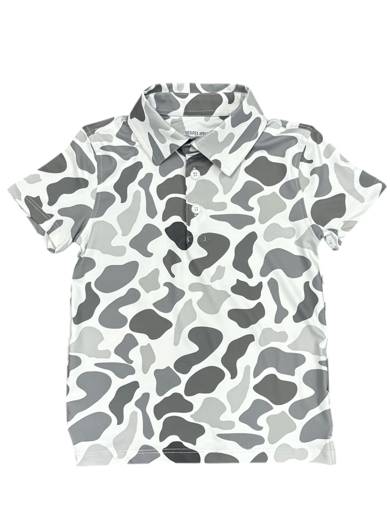 Grey Duck Camo Polo