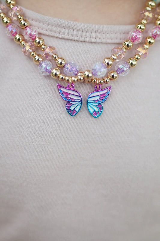 Butterfly Wishes BFF Necklaces