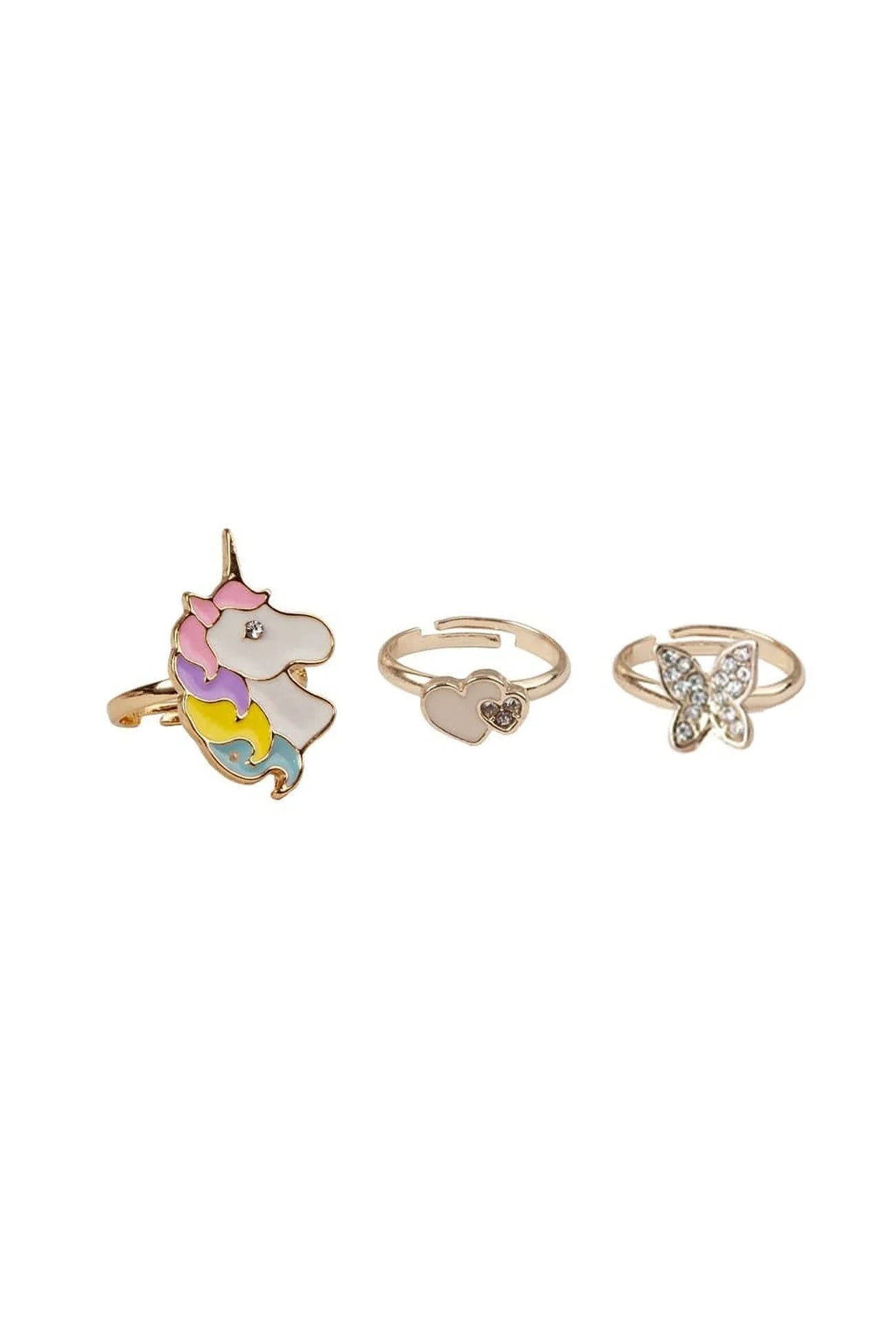 Butterfly & Unicorn Rings