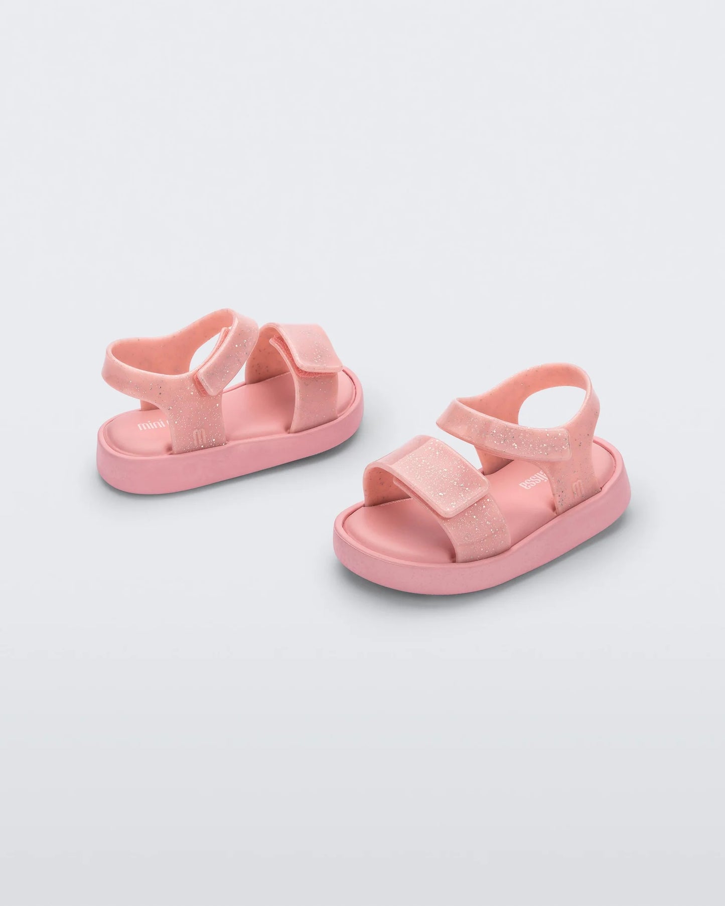 Pink Glitter Jump Sandals