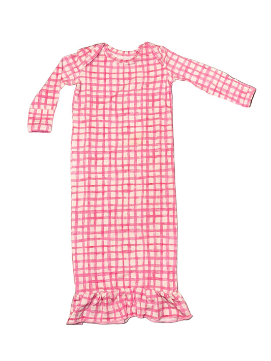 Pink Gingham Gown