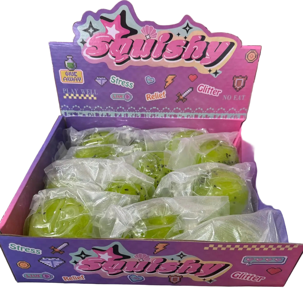 Kiwi Slushy Squishy Ball