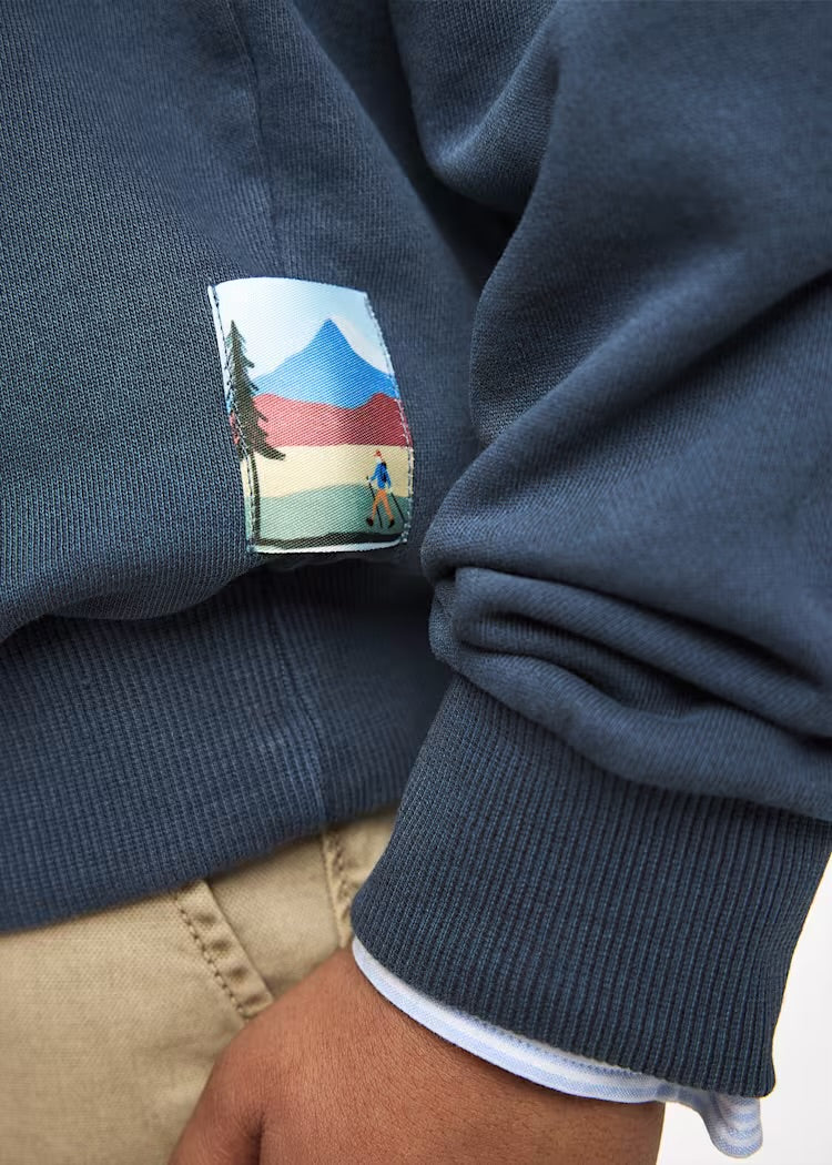 Funnel Neck Sweatshirt
