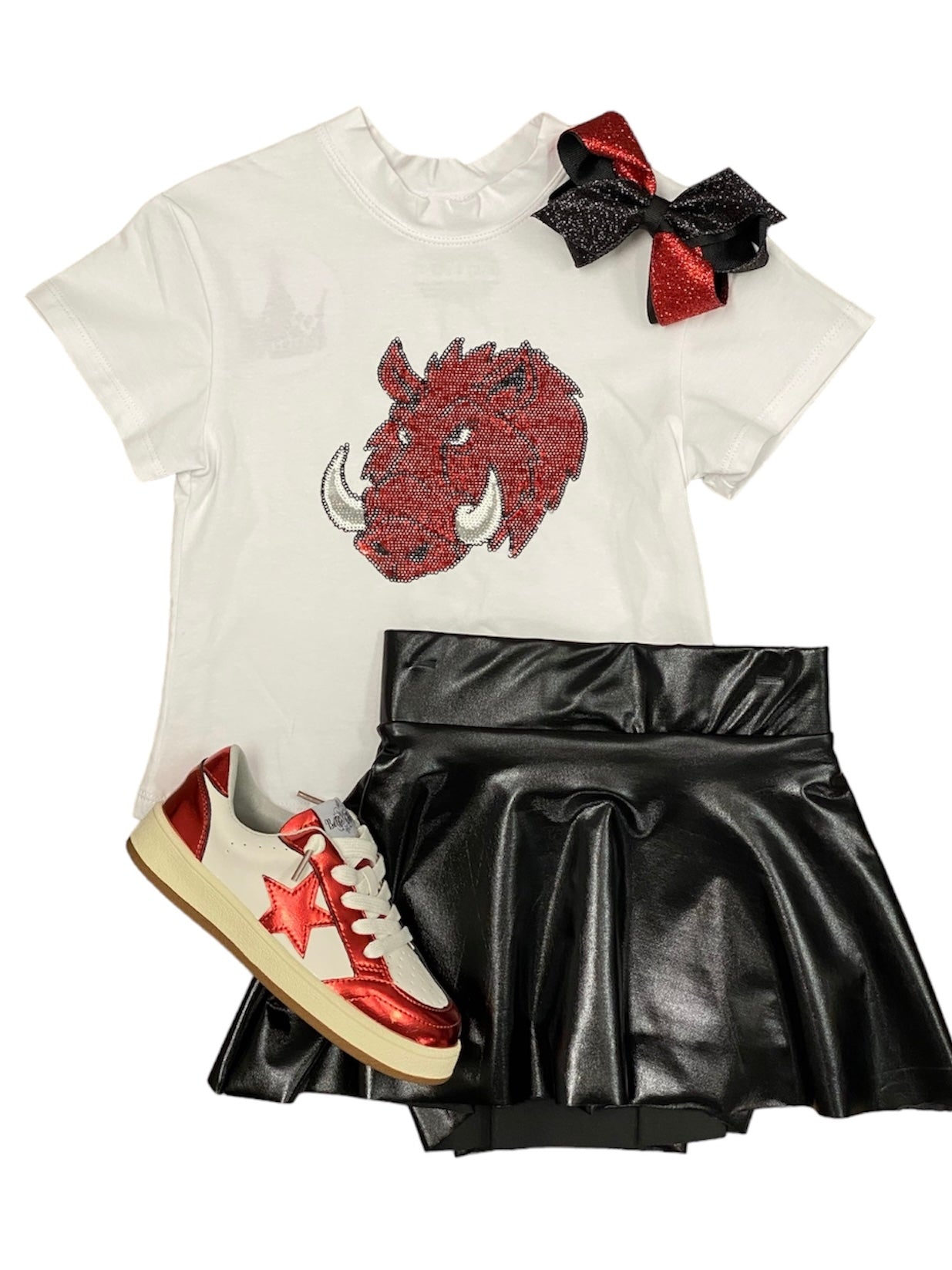 Hog Sequin Game Day Tee