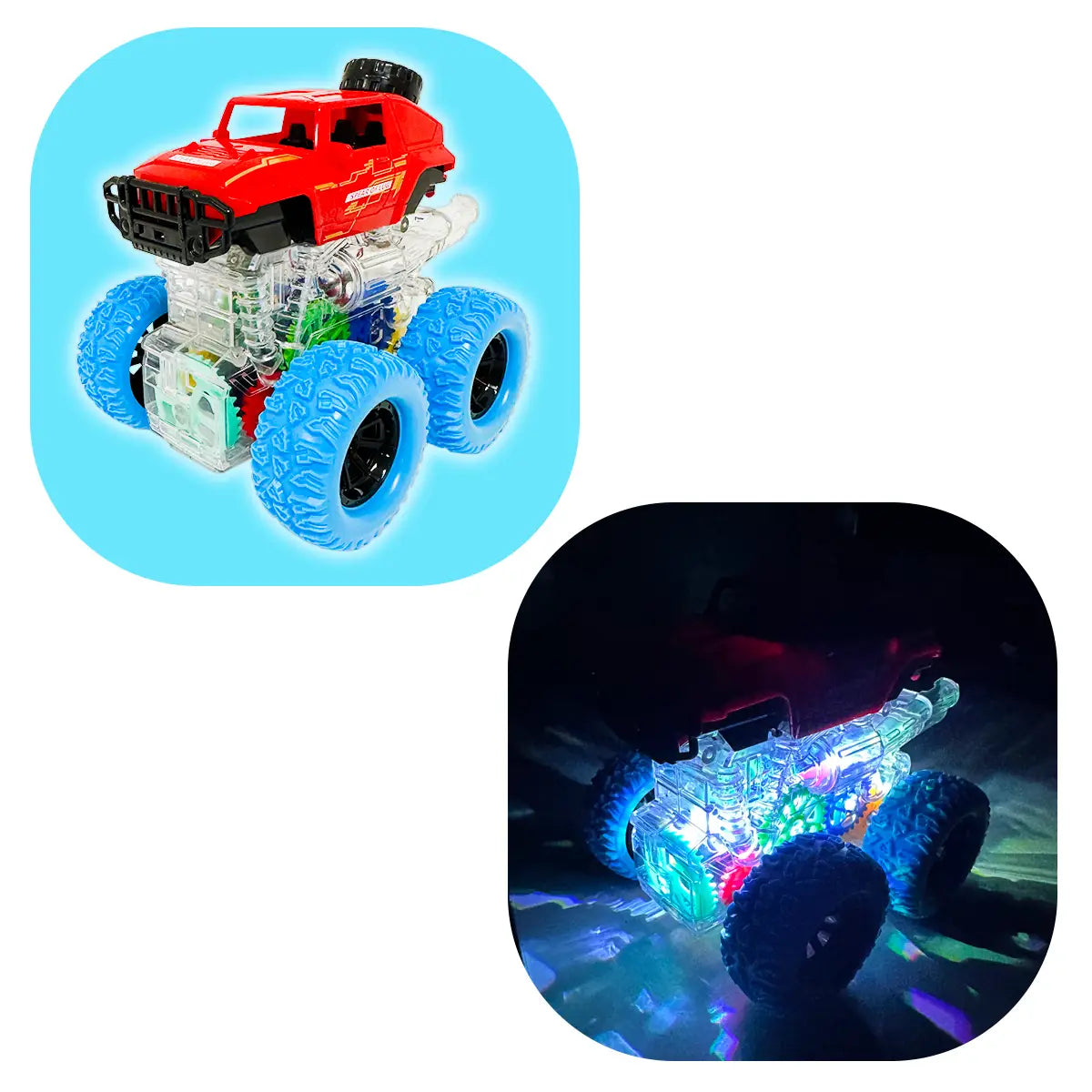 So Much Fun! Jumbo Light Up Vehicles Toy Car