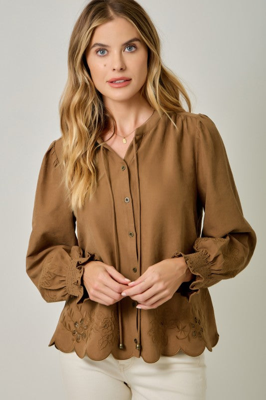 Cocoa Long Sleeve Top