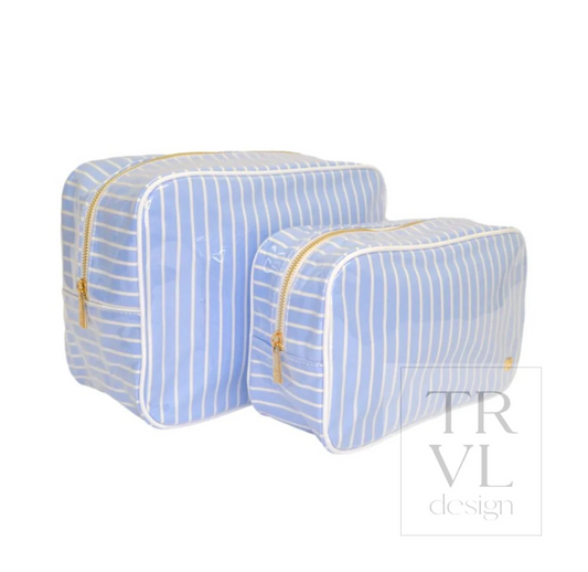 Cosmetic Bag Glo Glam Stripe Set By TRVL
