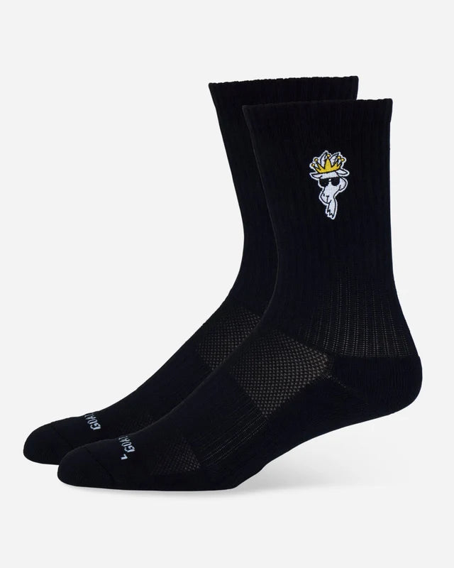 Black OG GOAT Sock - 6pk