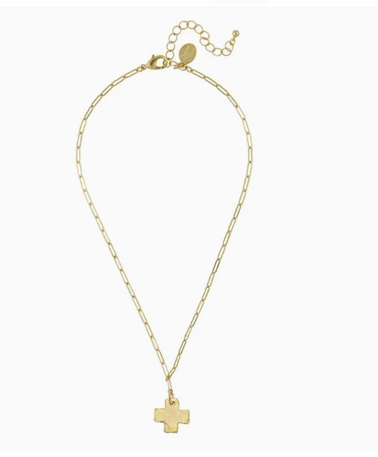 Mini Cross Paperclip Chain