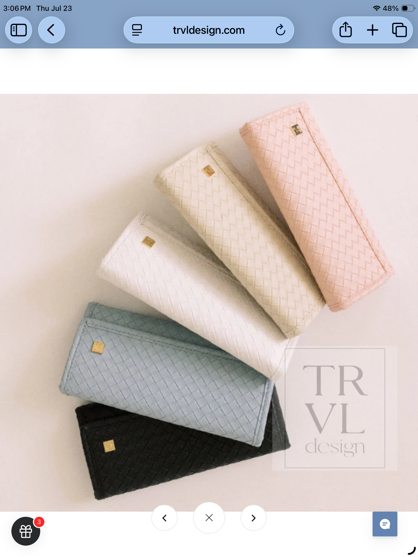 Jewlery Case Woven By TRVL Design