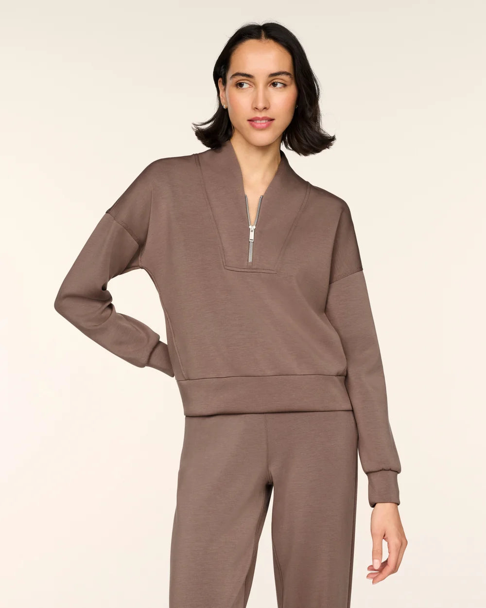 SPANX AirEssentials®
Shawl Collar Half Zip - Ironstone