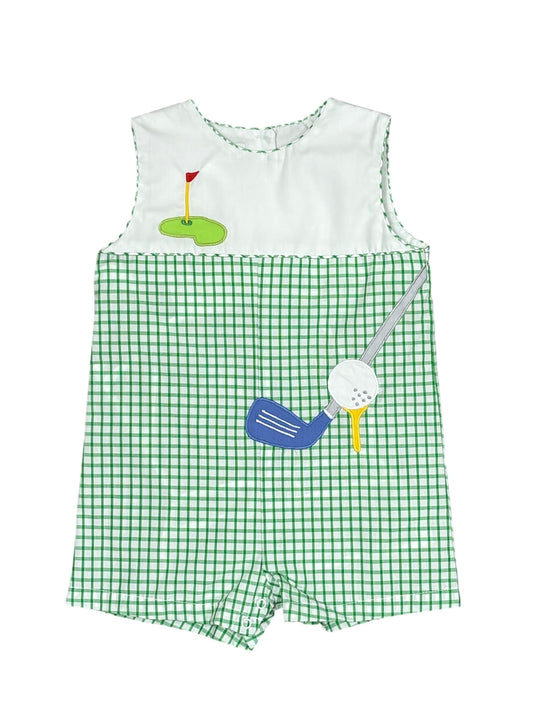 Golf Gingham Sunsuit