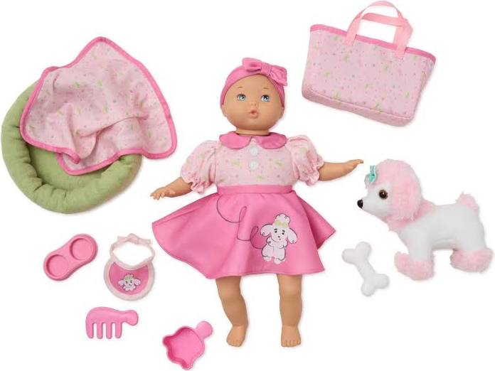 12" Puppy Care Playset