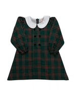 Green Christmas Tartan Dress