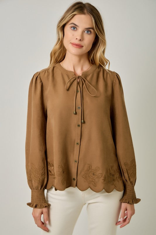 Cocoa Long Sleeve Top