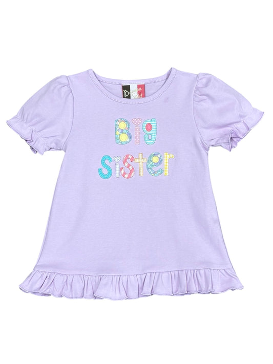 Big Sister Appliqué T-Shirt