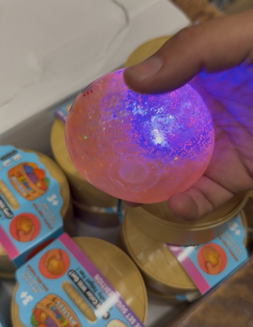 LED Light Up Glitter Dumpling