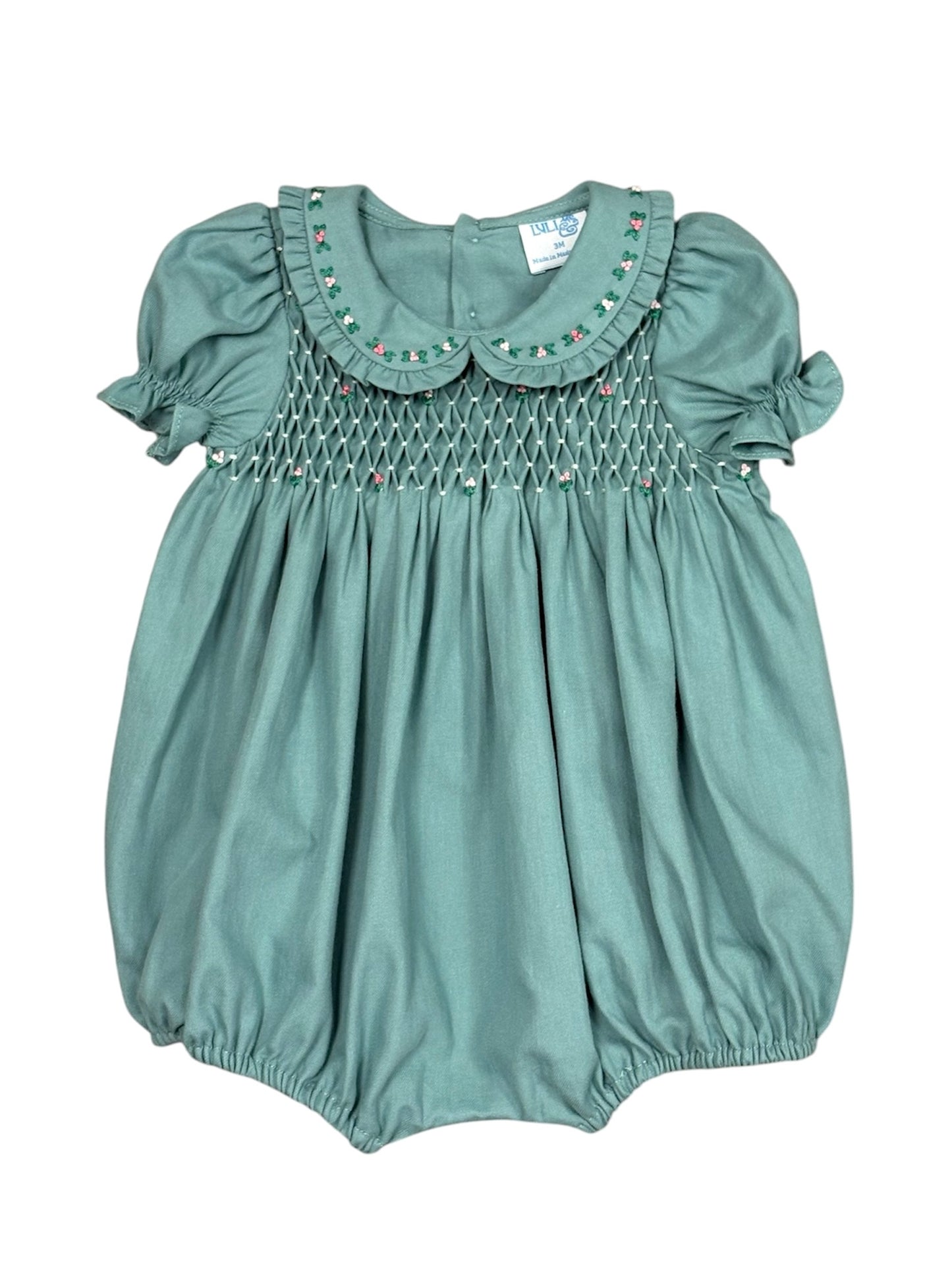 Green Garden Smock Bubble