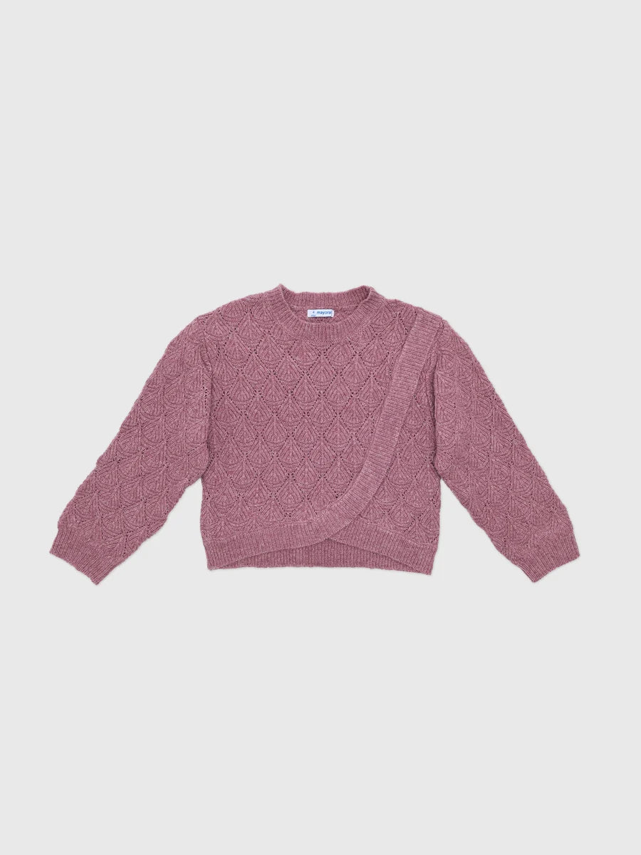 Girls Asymmetric Sweater