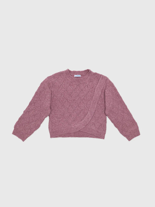 Girls Asymmetric Sweater