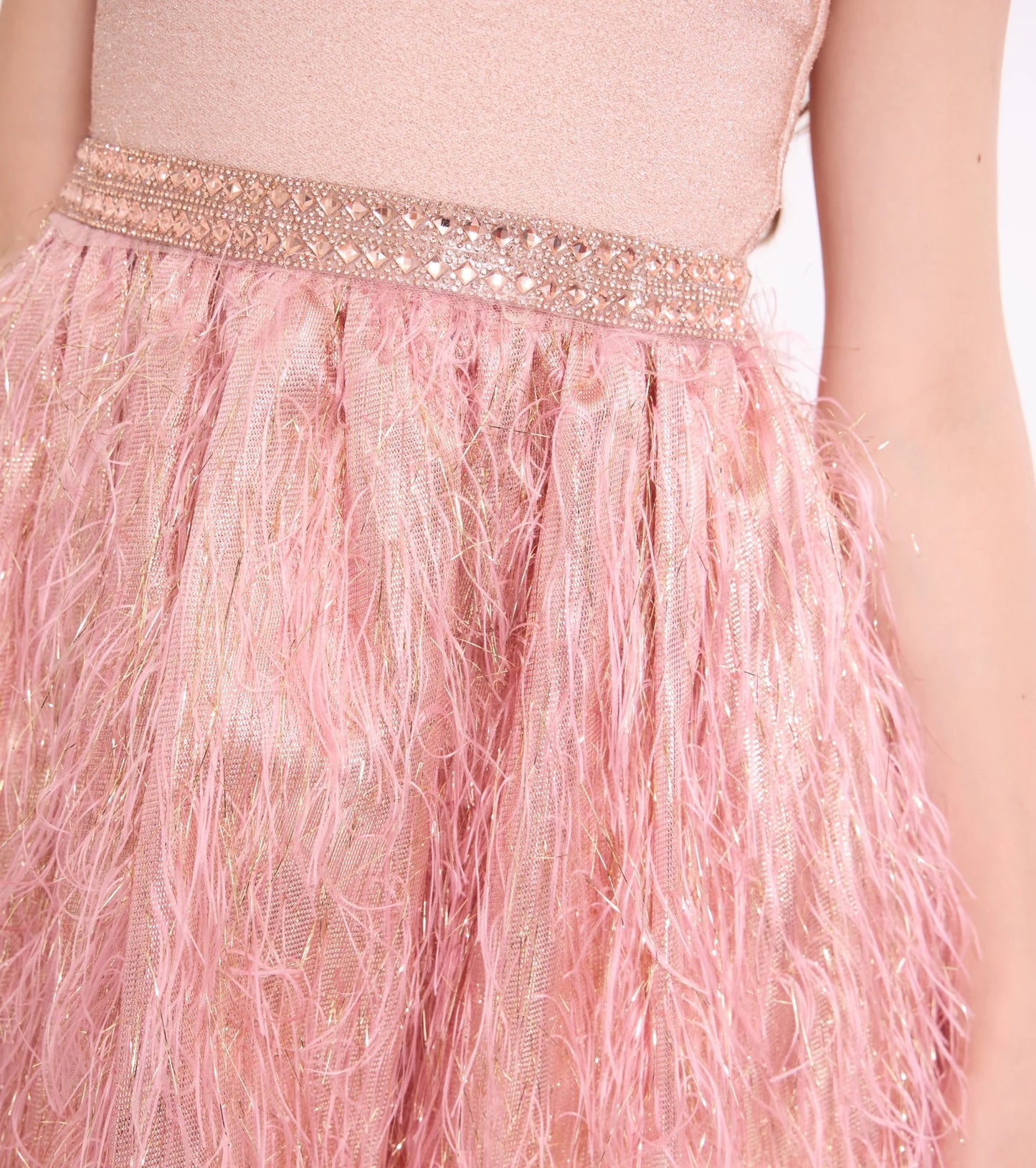 Valentina Feather Party Dress