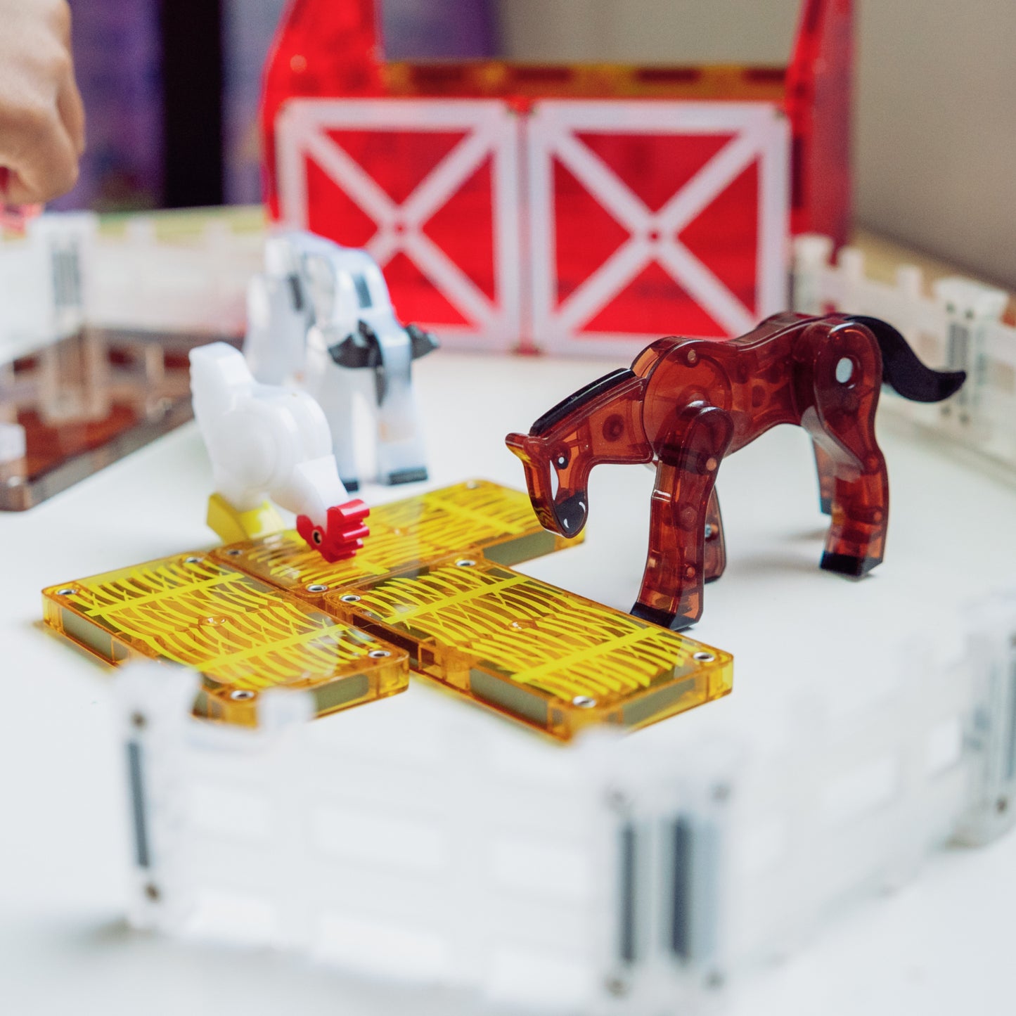 Magna-Tiles Farm Animals 25-Piece Set