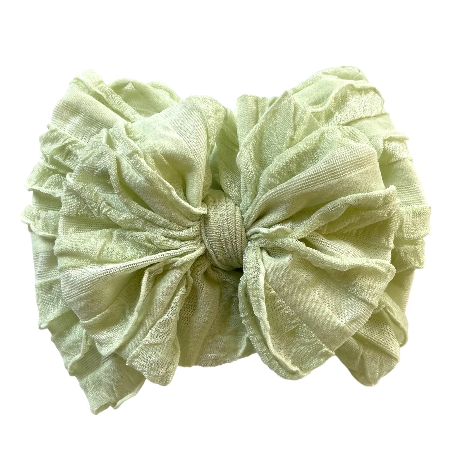 Honeydew Messy Bow