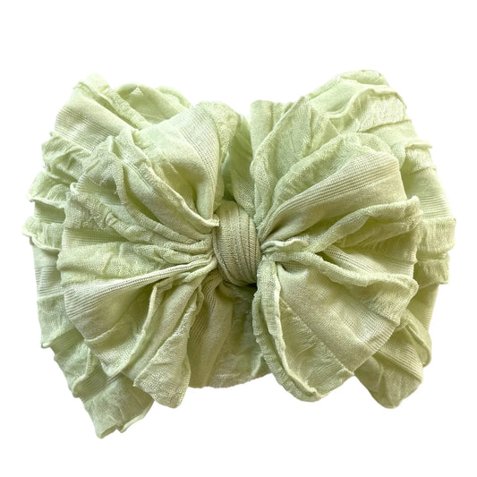 Honeydew Messy Bow