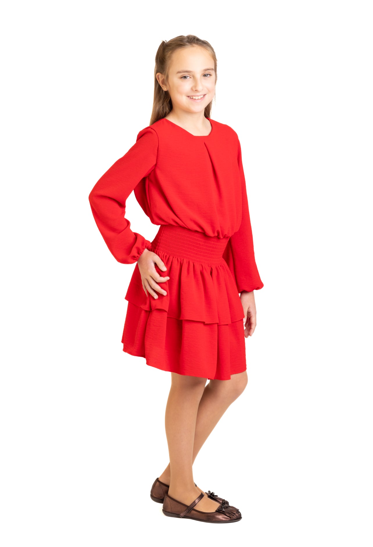 The Amelia Dress - Red