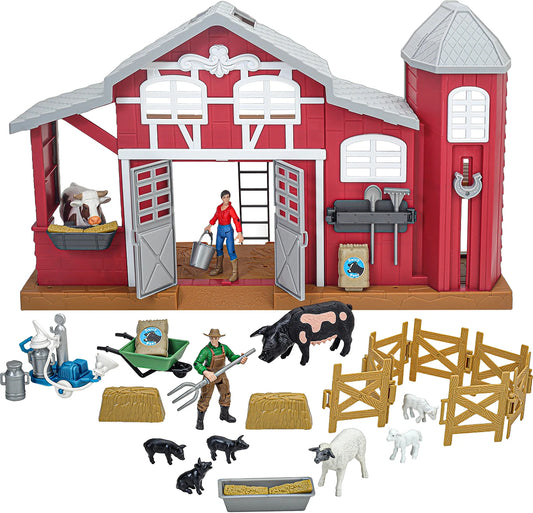 Big Dairy Farm Play Set