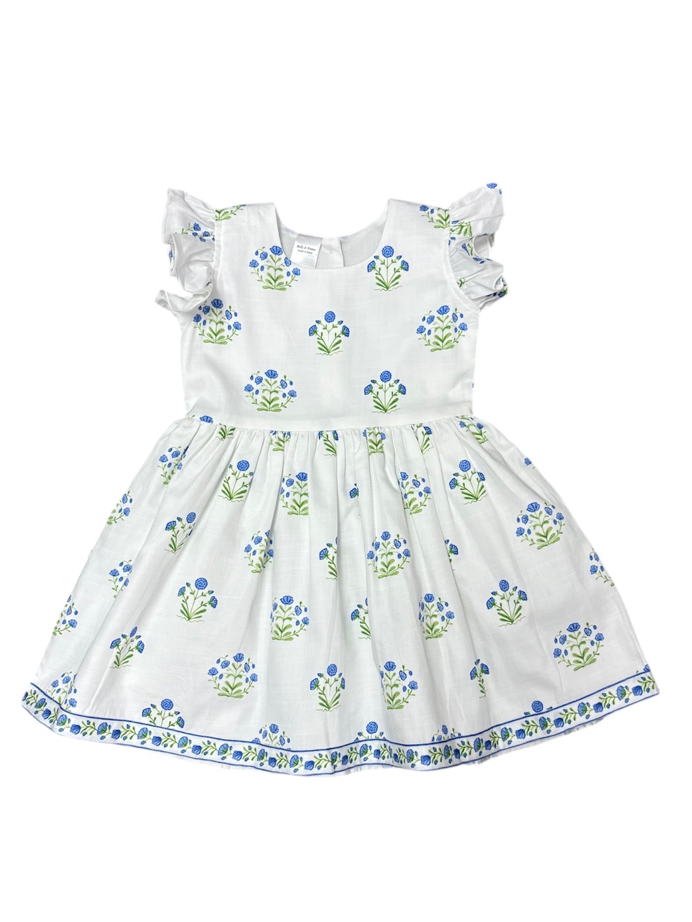 Blue Floral Dress