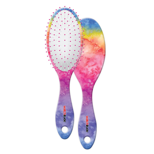 Rainbow Tie Dye Scented Hairbrush