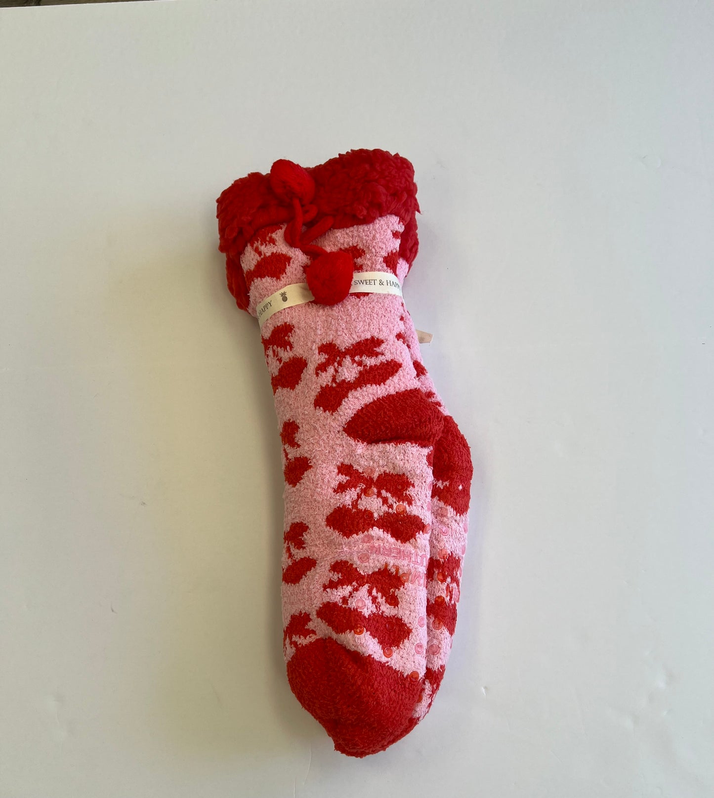 Camper Sock - Cherry