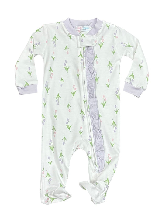 Zoe Zipper Footie