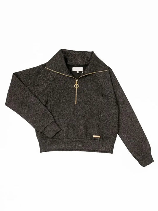 Violet Black Quarter Zip