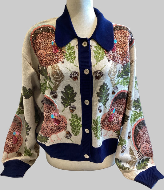 Queen of Sparkles Fall Cardigan